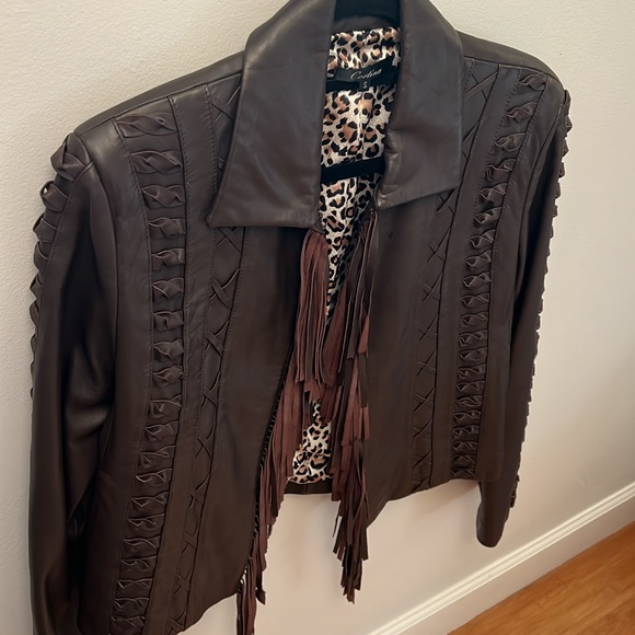 Cortina fringe leather jacket - Picture 2 of 13
